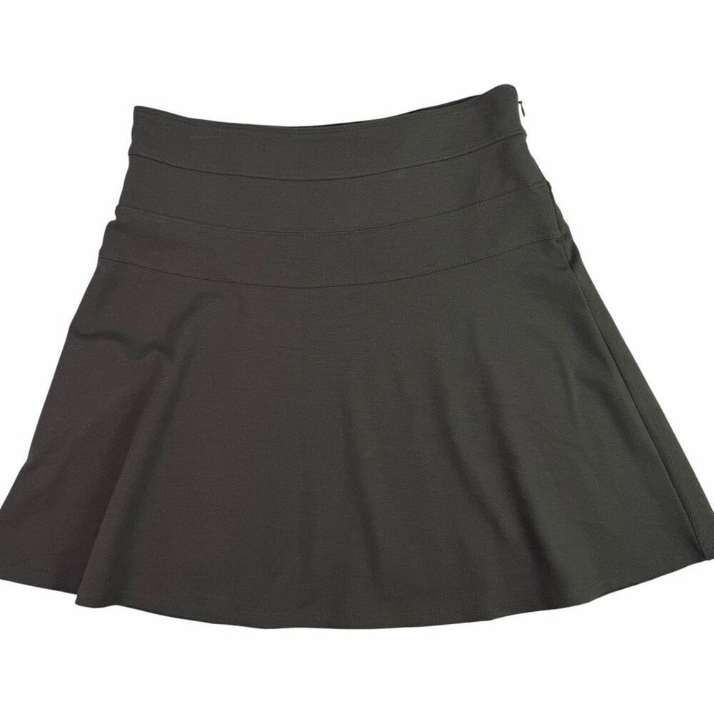 Athleta Ponte Skyose Skirt size 6 Olive Green